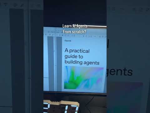 Curious about Ai agents? Start from zero with tools from the legends Google & OpenAI !!