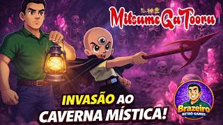 🔥 Mitsume Ga Tooru #3 Tretas na Caverna Mística em 8-Bits 🟣 #viral #nes