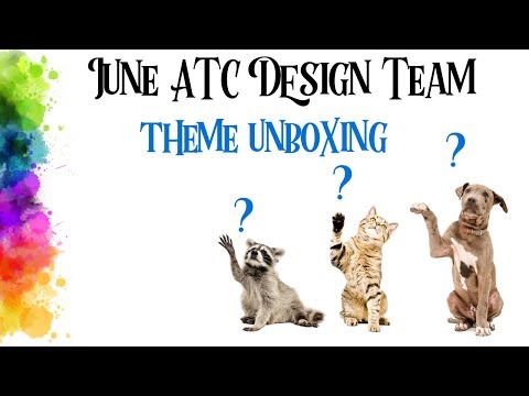 The Art Sherpa ATC Design team Hop  Theme Reveal July