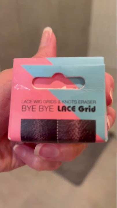 Lace Wig Grids and Knots Eraser Silicone Lace Melting Tape, Bye Bye Lace  Grid - SamsBeauty