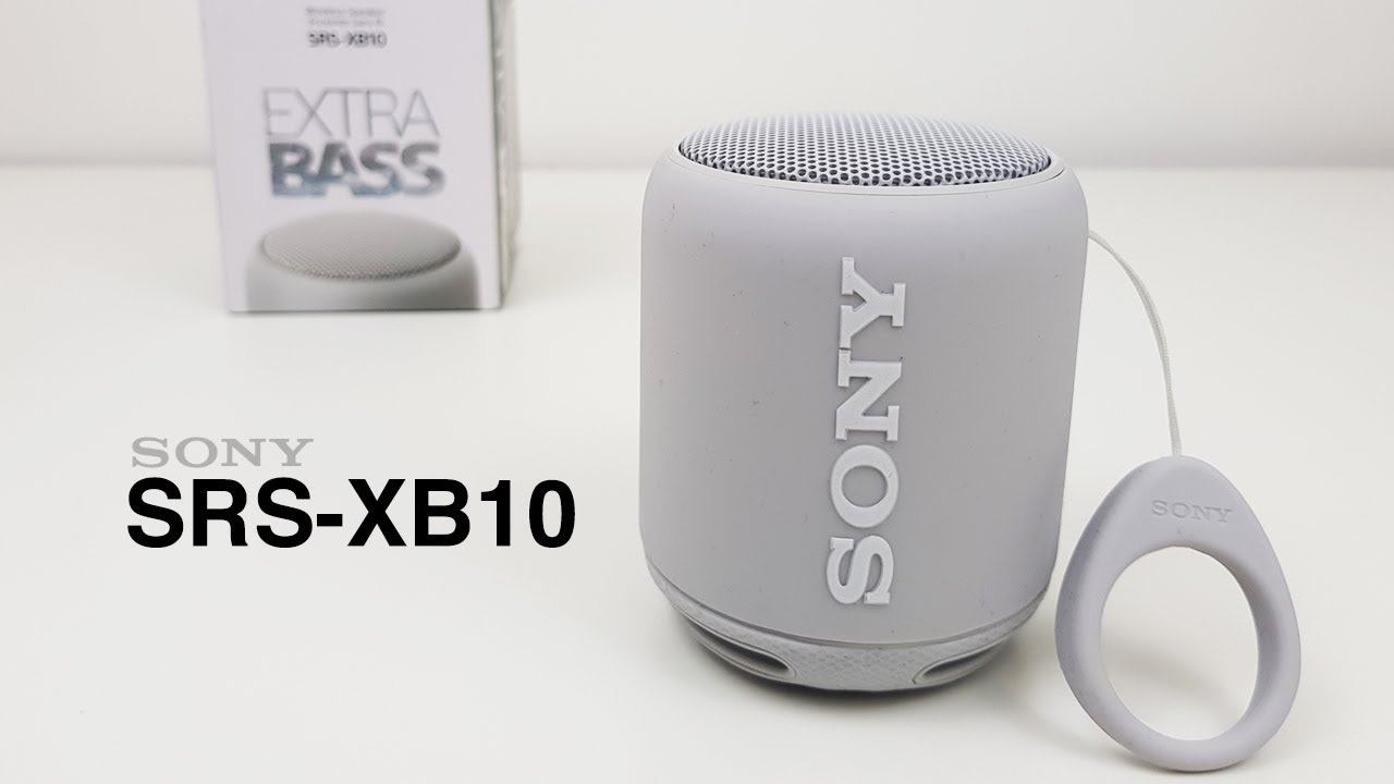 Sony Srs Xb10 Extra Bass Wireless Speaker Review Youtube