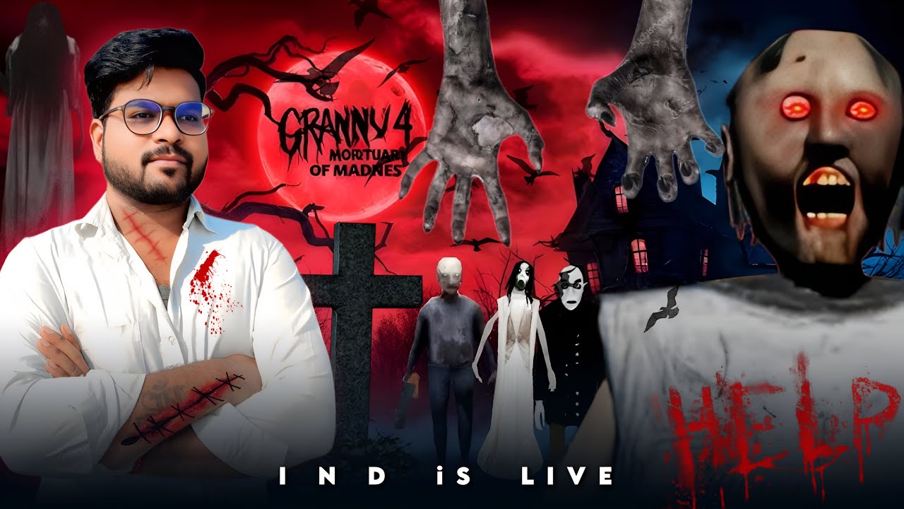 🔴 RED GRANNY 1 HORROR ESCAPE GAMEPLAY ☠ 🤯