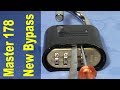(picking 477) Master Combination Lock model 178 bypassed (new method - different to the 175 bypass)