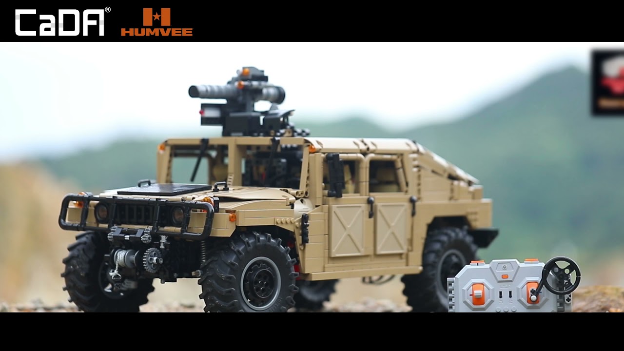 CaDA Master C61036 1:8 HUMVEE - YouTube