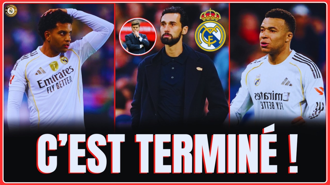 REAL MADRID : ARBELOA C’EST FINI ! FIN DE SAISON POUR KYLIAN MBAPPÉ ? POCHETTINO EN APPROCHE !