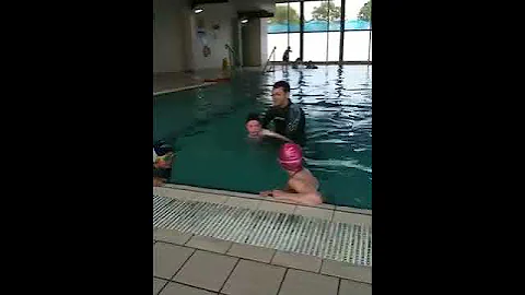 3 year old swimming