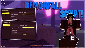 [UPDATED] Demonfall Script Hack GUI | Trinket Farm |New Roblox 2022