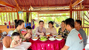 Bữa Ăn Sáng Của Gia Đình Hương Rừng U Minh•HRUM |#84