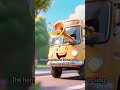 Wheels on the bus go round (Jazz version) #kidssongs #nurseryrhymes   #busride #singalong