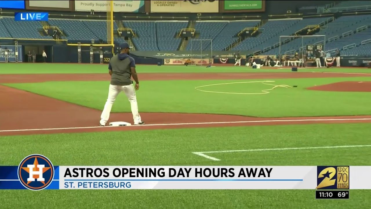 Astros opening day YouTube