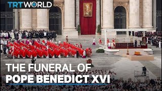 Thousands Gather For Pope Benedicts Funeral