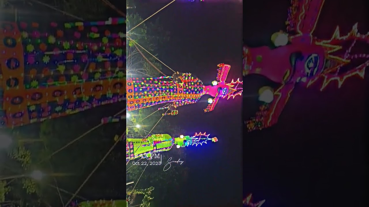 Adarsh nagar dushhera 2023 lights decoration on ravan 🔥💯