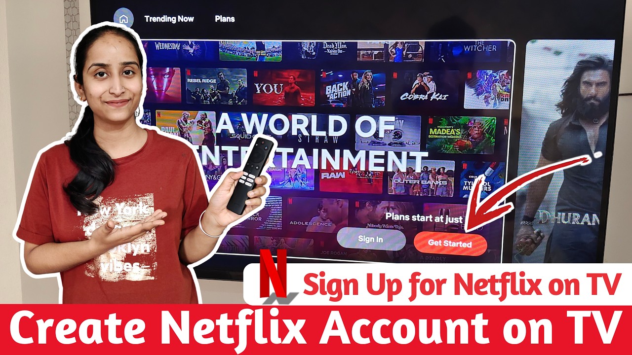 トップス ennoy Netflix set up Create Netflix Account on Any Smart TV 📺 | Full Setup Tutorial
