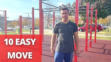 Top 10 EASY Dynamic Street Workout Moves for Beginners