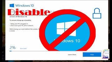window 10 update assistant off(Disable)