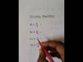 Dividing fractions please subscribe for more math tricks 🙏