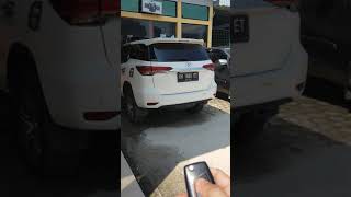 Cara silent alarm mobil Toyota fortuner