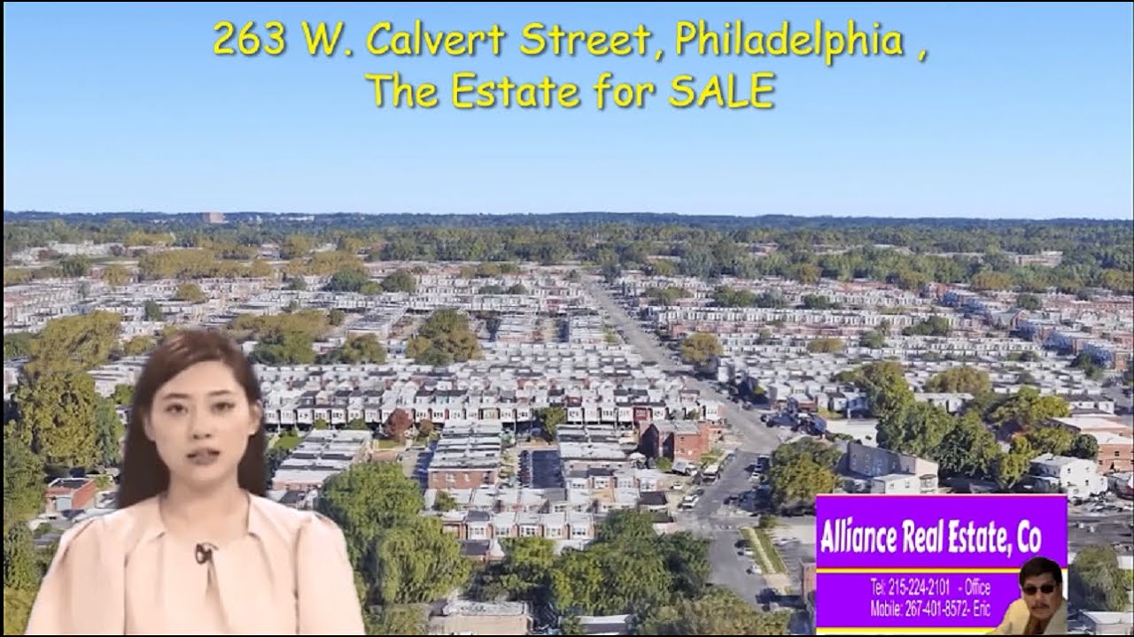 263 W. Calvert Street, Philadelphia || ESTATE FOR SALE || , Townhome, Olney Neighborhood