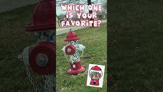 Famous Small town ART 🎨 | painted fire hydrants Kechi, KS #art #painting #artpainting #starwars #minions Wealth