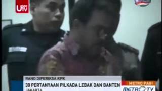 Rano Karno Diperiksa KPK Terkait Mahar 7 Milyar Rupiah dari Ratu Atut