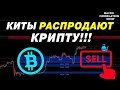 КИТЫ ПРОДАЮТ СВОЮ КРИПТУ!!! ПРЕДУПРЕЖДЕНИЕ #ДЕНЬГИБиткоинИнвестор