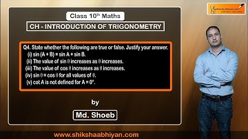 Q4 State whther the following are True or False. Justify your answer.