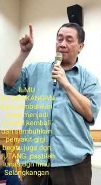 Ilmu Selangk sembuhkan sakit gigi
