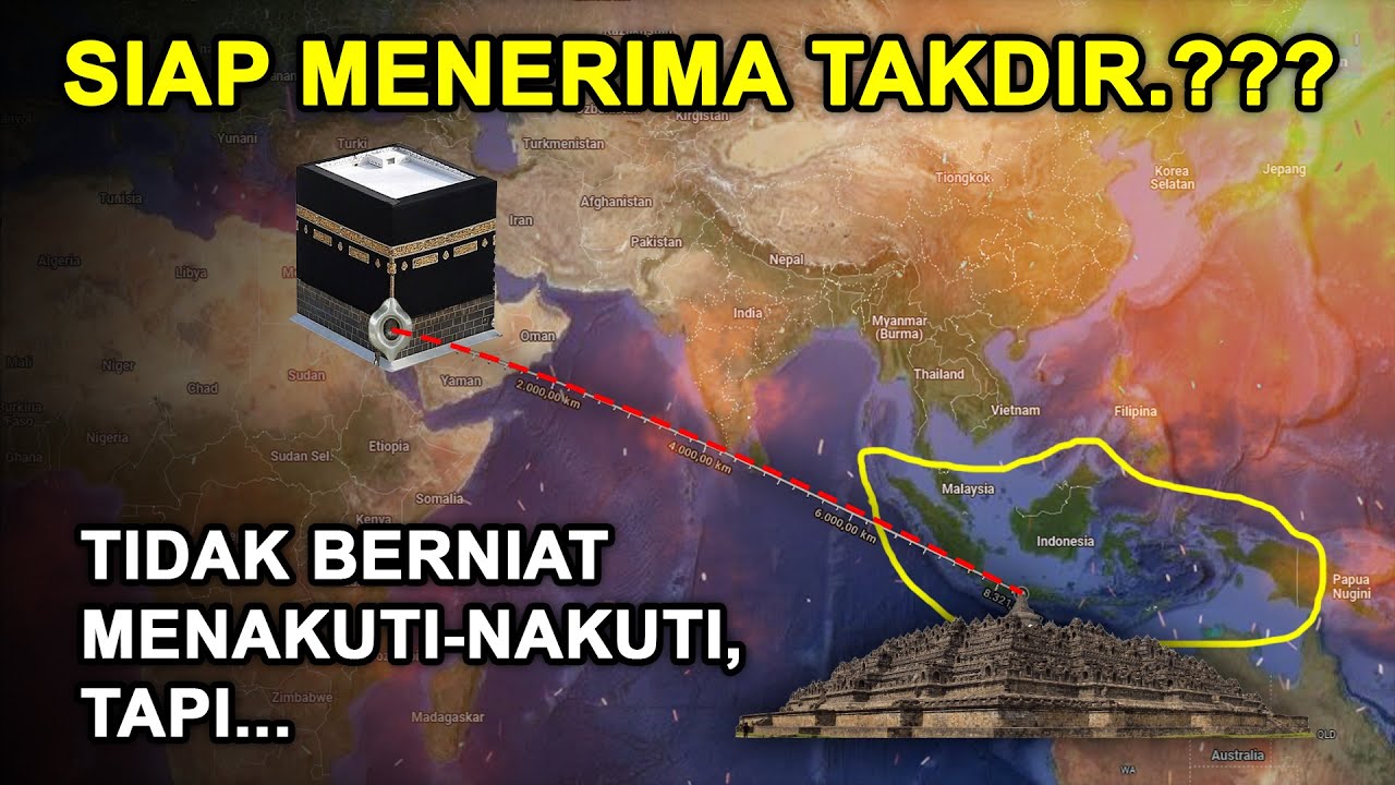Download BAHAYA!! SUDAH WAKTUNYA.? Rukun Hajar Aswad Mengarah ke Indonesia, Tepatnya Borobudur Tanda Apa ini?