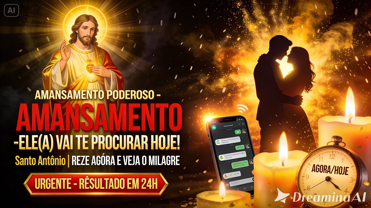 Oração de Amansamento AGORA: o Coração Dele(a) Vai Ceder