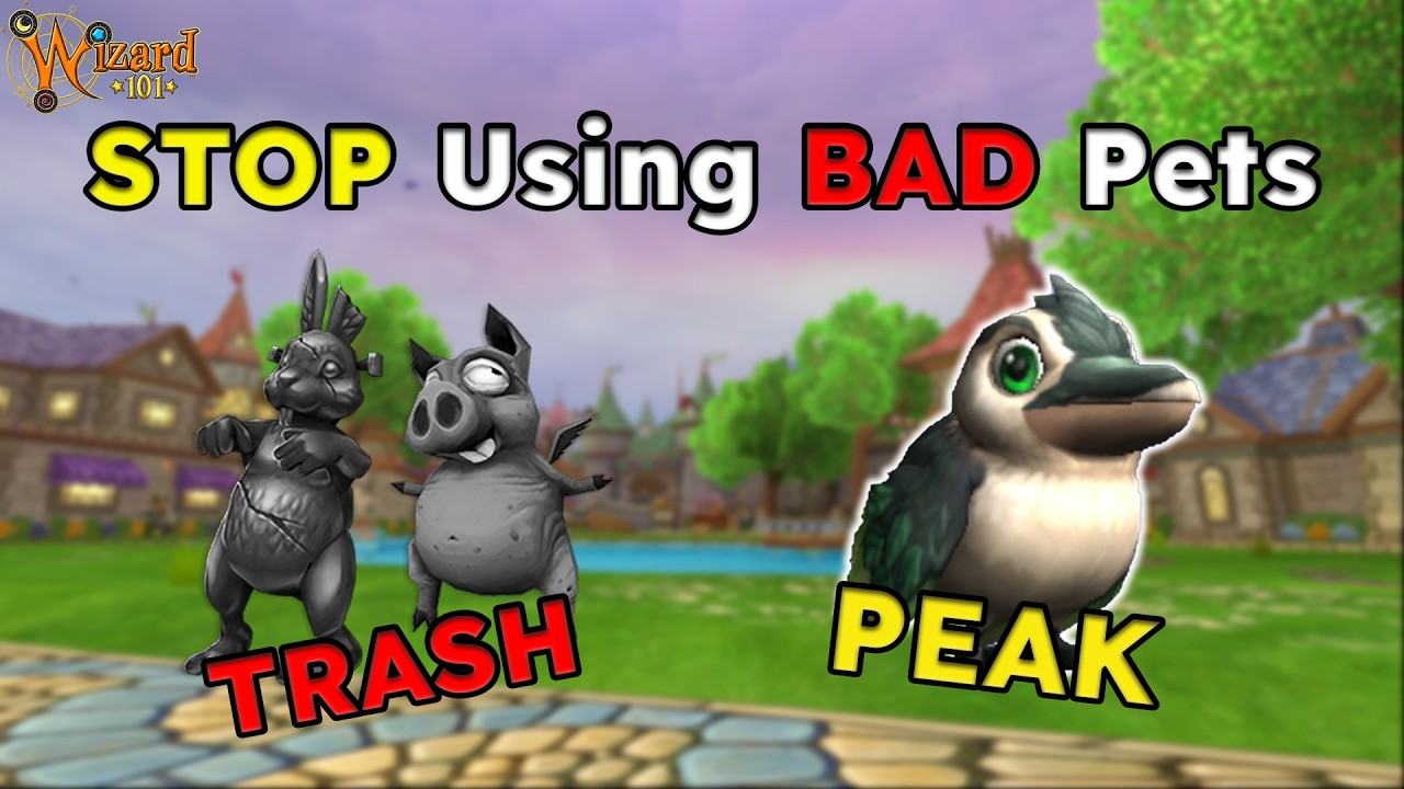 TOP 3 Pets For EVERY School in Wizard101 (2026 PvE)