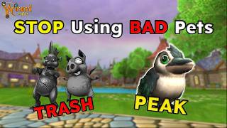 TOP 3 Pets For EVERY School in Wizard101 (2026 PvE)