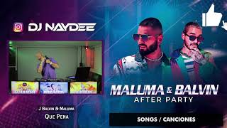 Maluma Y J Balvin Reggaeton Mix 2021 - 2017 | Poblado Remix, Sobrio, Hawaii | After Party DJ Naydee