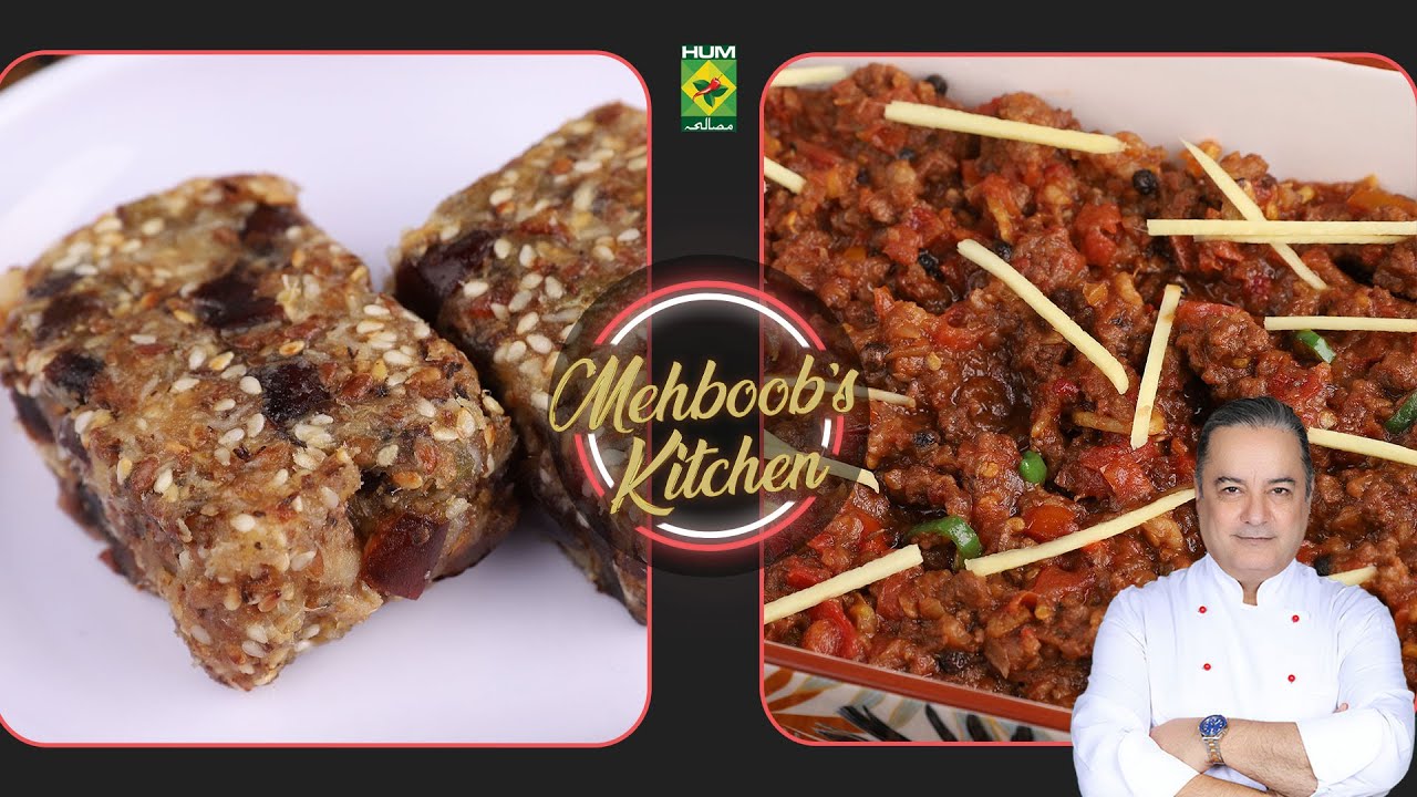 Mahbob S Dry Nut Bars & Timatar Qeema | Mehboob's Kitchen | Chef Mehboob ...