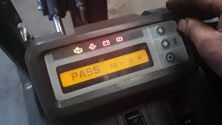Dashboard password Nissan forklift - manager section