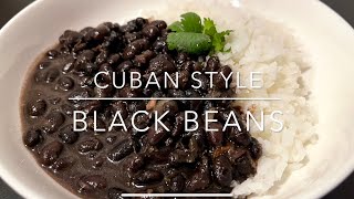 CubanStyle Black Beans