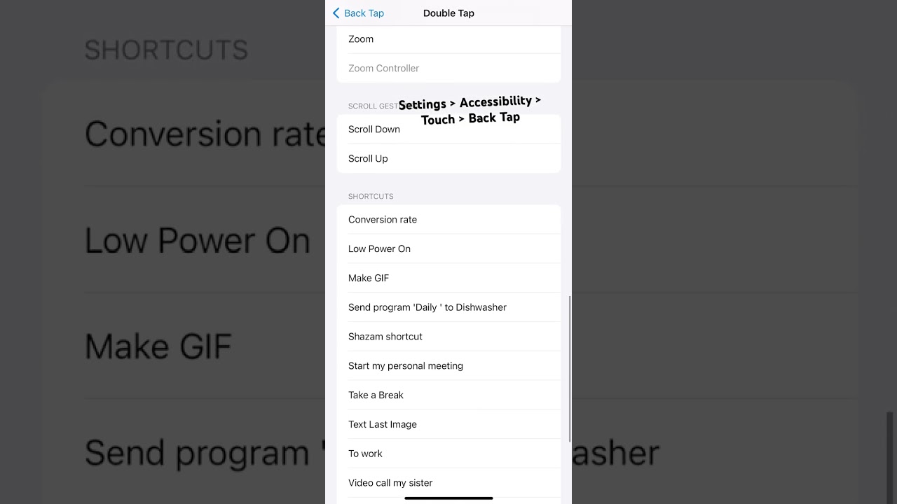 iPhone Tips 4: Custom Back Tap Actions 