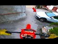 ELECTRIC Dirt Bike - A Case For The Police Chase #2 (Urban Dirt bike Riding)