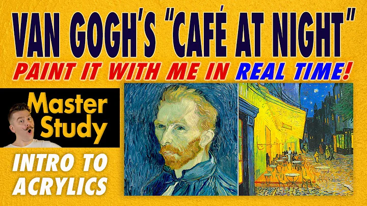 Paint Vincent Van Gogh's "Café Terrace at Night" (1888)! – Master Study– Easy Intro Acrylic Painting - DayDayNews