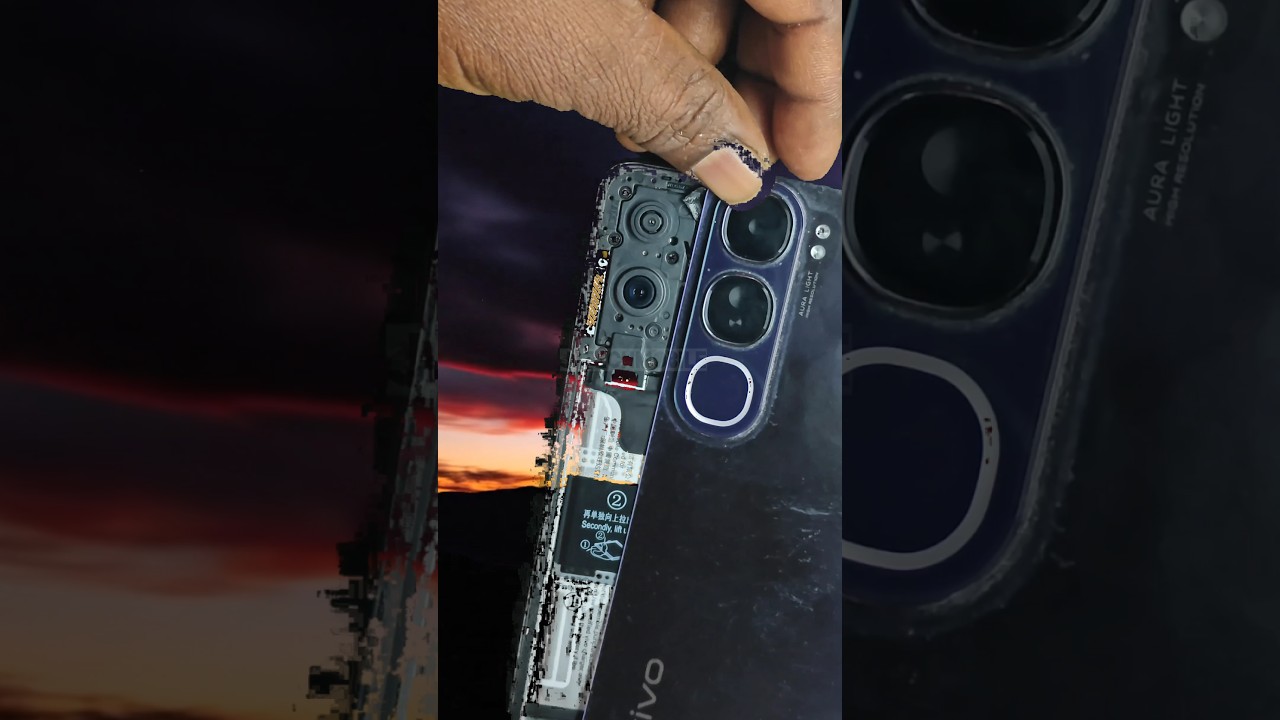 **Vivo Y300 5G Disassembly 🔧 | Quick Teardown | Internal Parts | Battery Model | cc board ✅️