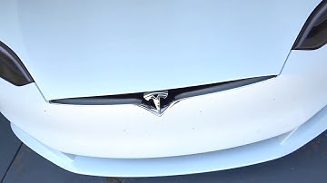 Tesla Model S How to Properly Close the Frunk