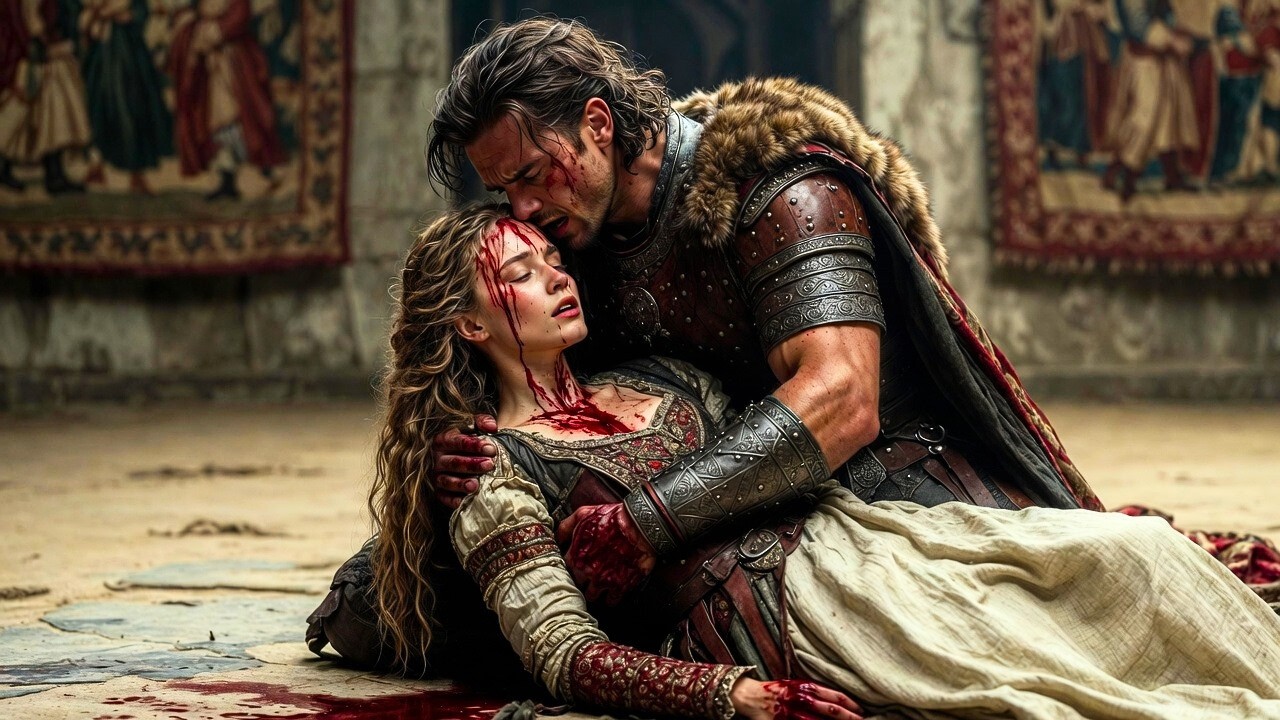 THE OMEGA JUMPED IN FRONT OF THE BLADE TO SAVE THE ALPHA KING — HE NEVER LET HER GO AGAIN!