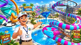 Water Park Simulator Fun Land 3D l Biggest Water Park Ever l Viral MOD l Gameplay l Fun Park 2027 screenshot 1