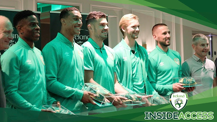 INSIDE ACCESS | Ireland legend Denis Irwin joins squad for Cap Presentation Ceremony