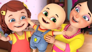 If You're Happy And You Know It | cartoon |Jugnu Kids Nursery Rhymes and Kids Songs | ABCs and 123s