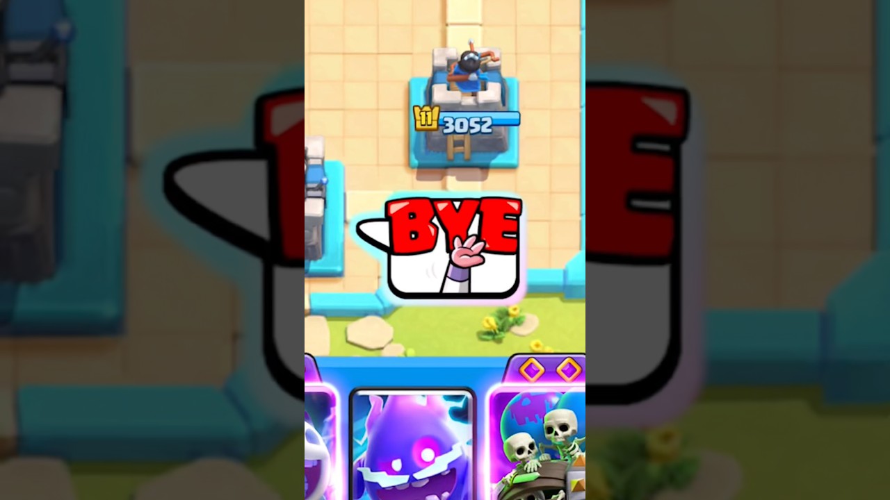 How to say good bye in Clash Royale 