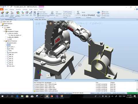 DEMO - TCP/IP server and Robotic Studio