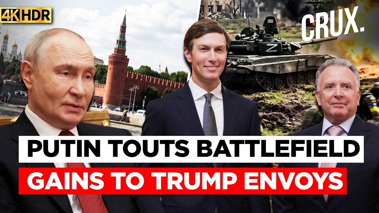 Putin Tells Trump Envoys Russia Will Achieve War Goals, No Ukraine Deal Until Donetsk Falls? | 4k