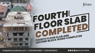 Solara Residence - Fourth Floor Slab Completed Site Progress