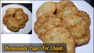Homemade Papri Recipe For Chaat Ramzan Special Recipe Papri Recipe By The Secret Of Ingredients