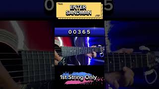 1 String Enter Sandman Guitar Tabs